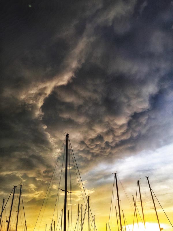 heavy weather clouds