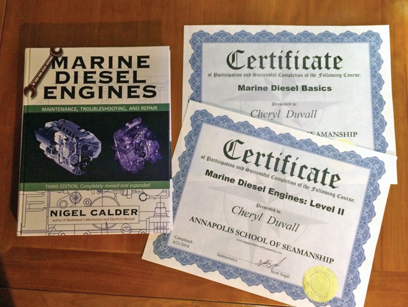 sailing credentials