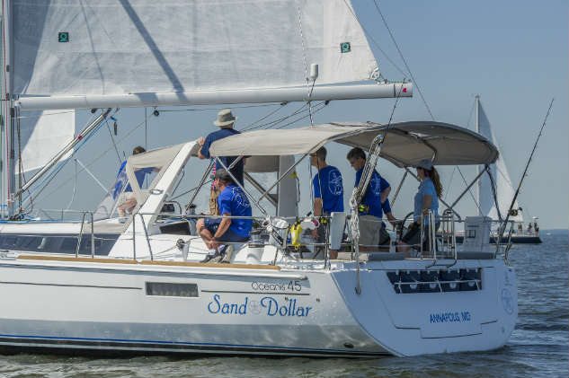 If you're a cruiser with curiosity and time, consider hopping on a race boat to see a new side of sailing. Photo by Al Schreitmueller.