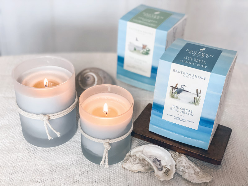 Eastern Shore Candles inspired by the Chesapeake