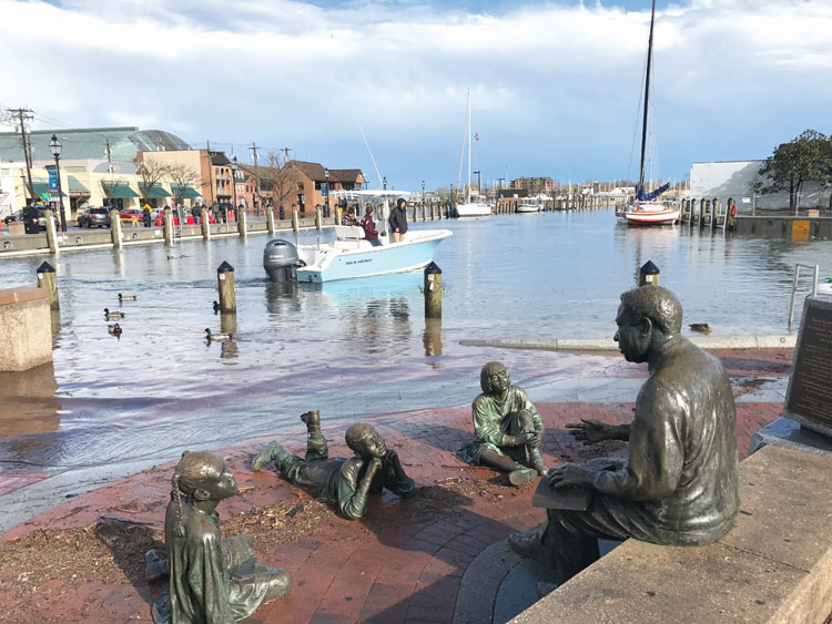 The City of Annapolis's Weather it Together program recently sponsored a &quot;Keeping History Above Water&quot; conference. Photo by Alicia Moran