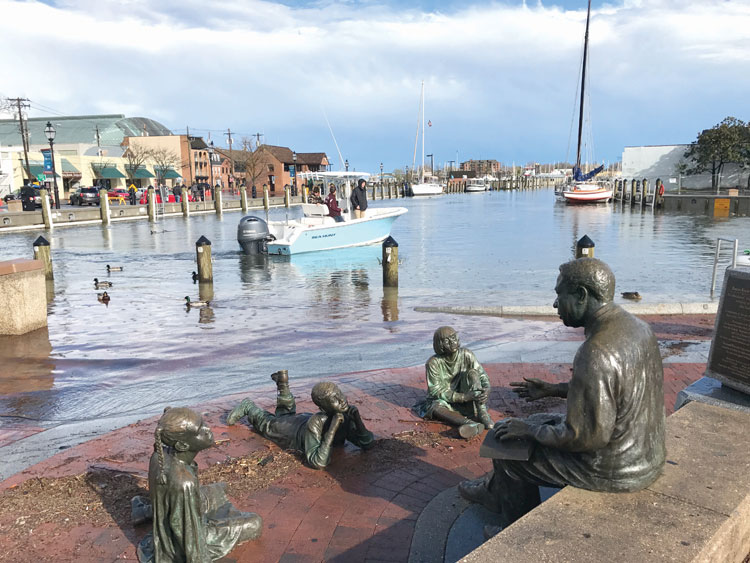 The City of Annapolis's Weather it Together program recently sponsored a &quot;Keeping History Above Water&quot; conference. Photo by Alicia Moran