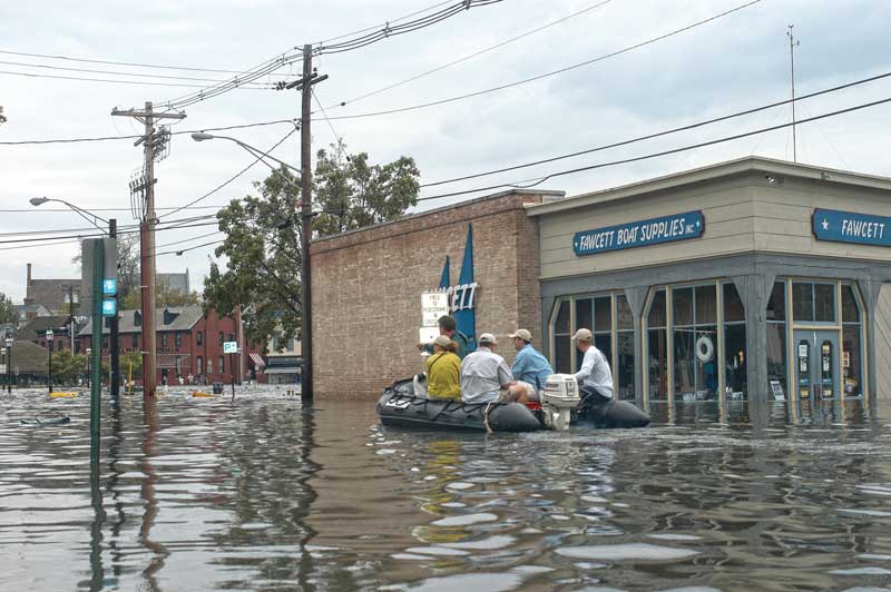 The ride down Compromise Street September 19, 2003. Photo by Dave Gendell