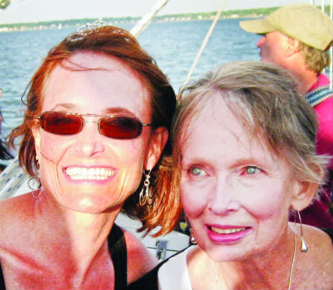 SpinSheet's editor Molly Winans and her mom Bonnie.