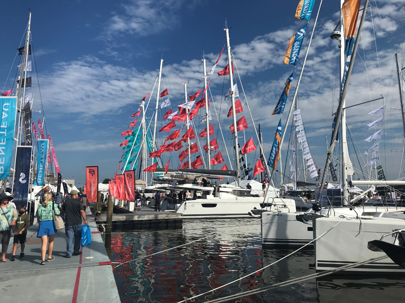 US Sailboat Show in Annapolis