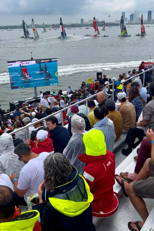 SailGP NY grandstands SailGP NY grandstands