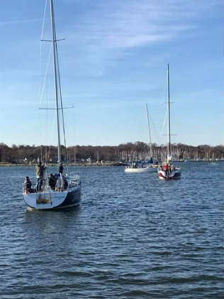 Herrington Harbour Sailing Association members Blue Friday 2017