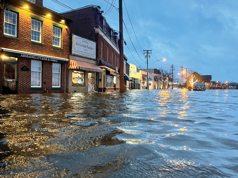 Flooding in Annapolis