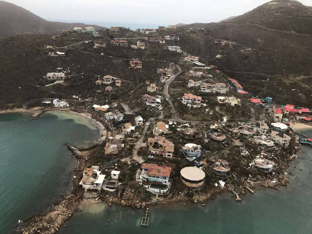 Leverick Bay Virgin Gorda, BVI/ Carribbean Buzz Helicopters