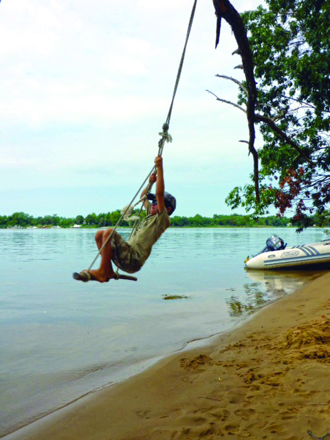 Hangin' around on the Wye.