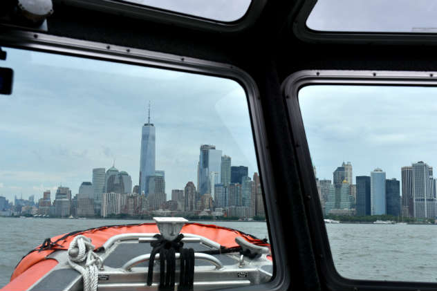 The approach back to North Cove Sailing during the Helly Hansen Coville event. Photo by SpinSheet