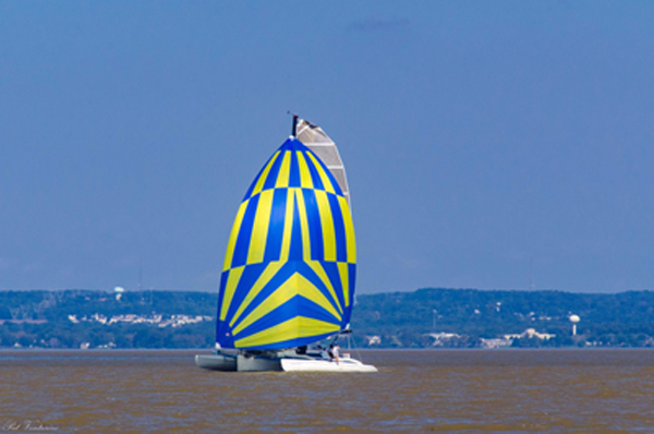 multihull flying spinnaker