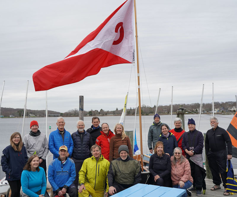 The Corinthians sailors at the Ed Colie Frostbite Regatta 2025 The Corinthians sailors at the Ed Colie Frostbite Regatta 2025