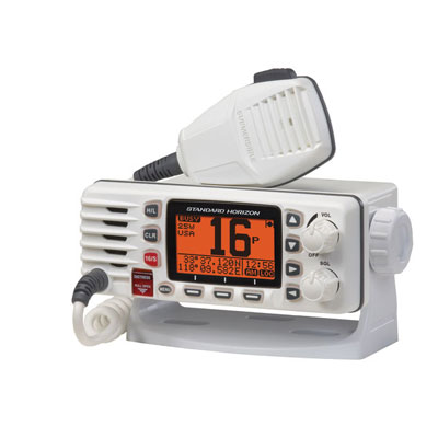 Use a VHF-FM marine radio, not a cellphone, to contact the Coast Guard.