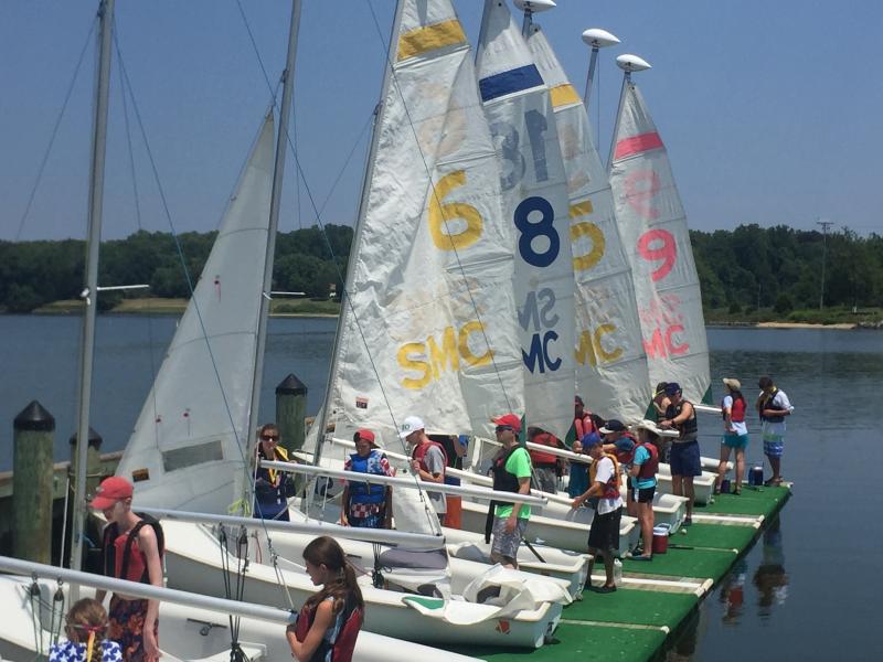 Registration is still open for this summer’s Brendan Sail Training programs in Annapolis for youth with learning differences. Photo courtesy Brendan Sailing