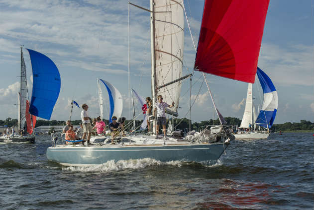 Boomerang overnight race photo by Al Schreitmueller/ SpinSheet