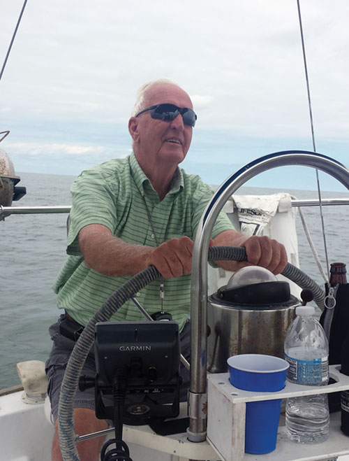 Sailing with Dad