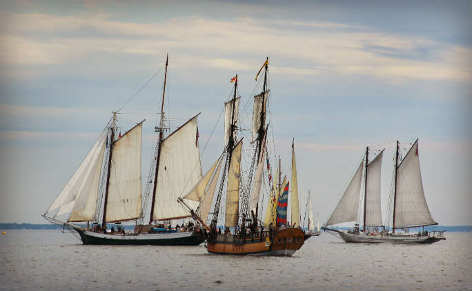 Great Chesapeake Bay Schooner Race 2016 photo by Cindy Wallach