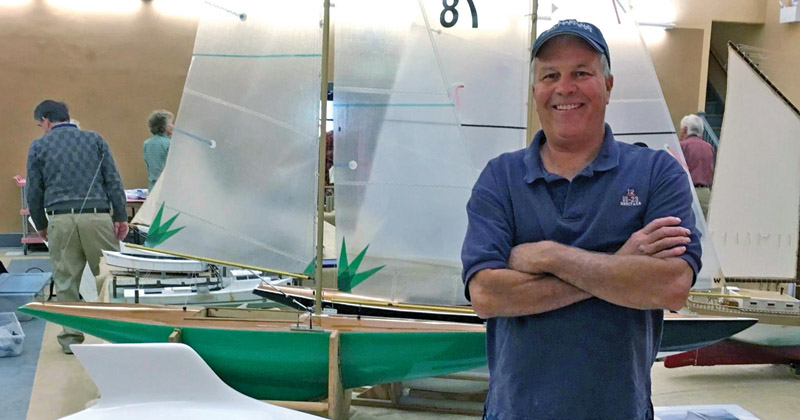 model yacht builder Scott Todd