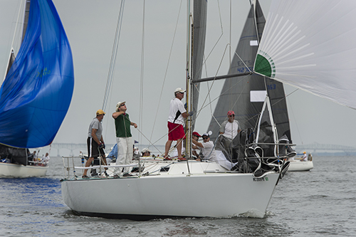 The winning J/35 Mr Bill's Wild Ride. Photo by Al Schreitmueller