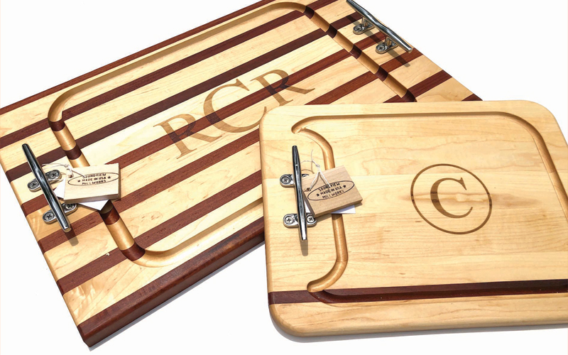 Soundview Millworks Personalized Cutting Boards SpinSheet