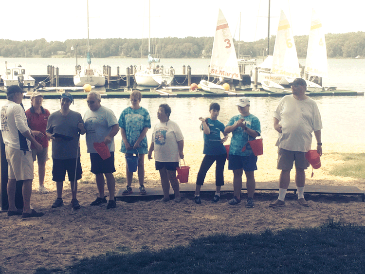 Special Olympics Maryland sailing awards ceremony at St. Mary's College. Photo by Spencer Kent