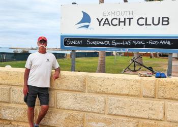 Tom Brewer in Exmouth, Australia.