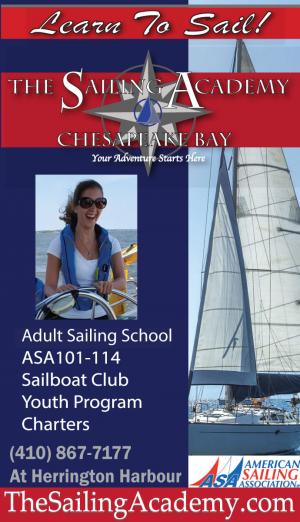 Learn to sail at the Sailing Academy School at Herrington Harbour
