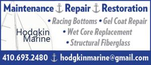 Hodgkin Marine Services - Sailboat Maintenance, Repair, Restoration, Racing Bottoms, Gel Coat Repair, Wet Core Replacement, Structural Fiberglass