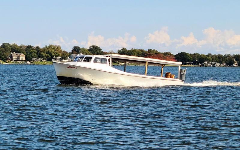 Crabbing boat "Bubba" heading in