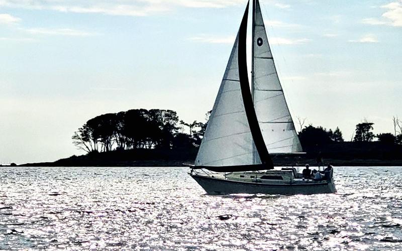 Camerado in Long Island Sound