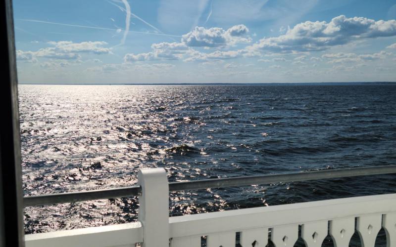 Beautiful vista from the second floor deck