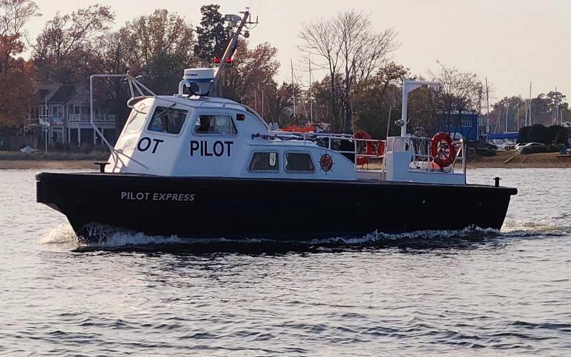Always a pleasure to see the Pilot Boat, as I did on my way back home....