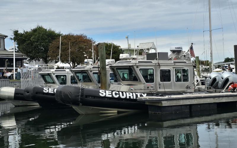 A whole gaggle of Safeboats