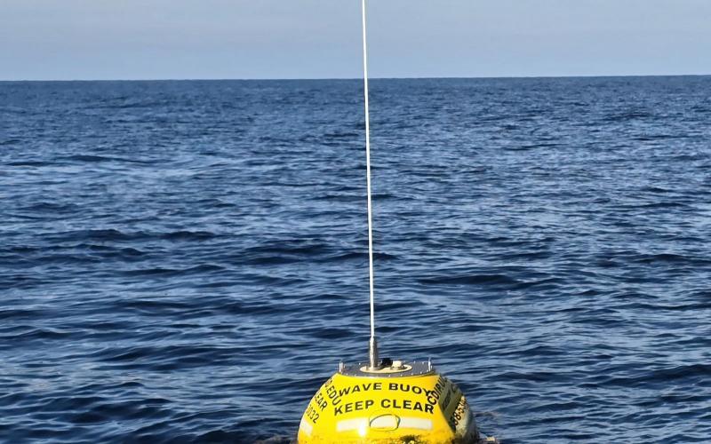 Wave Buoy off ahore