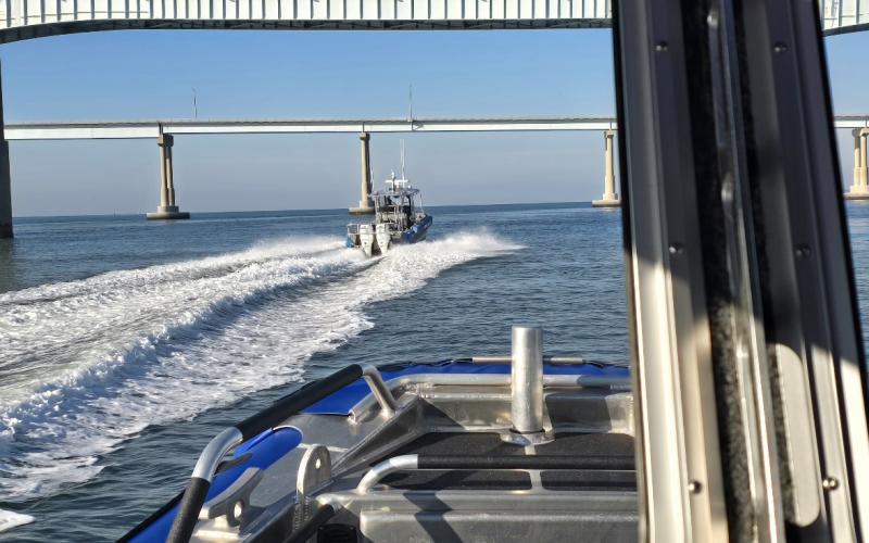 High Rise of the real Chesapeake Bay Bridge