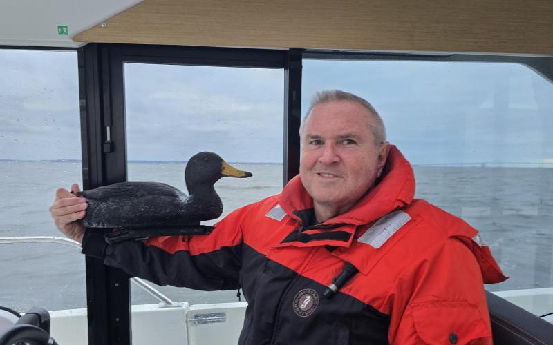 David's new friend - LOL!