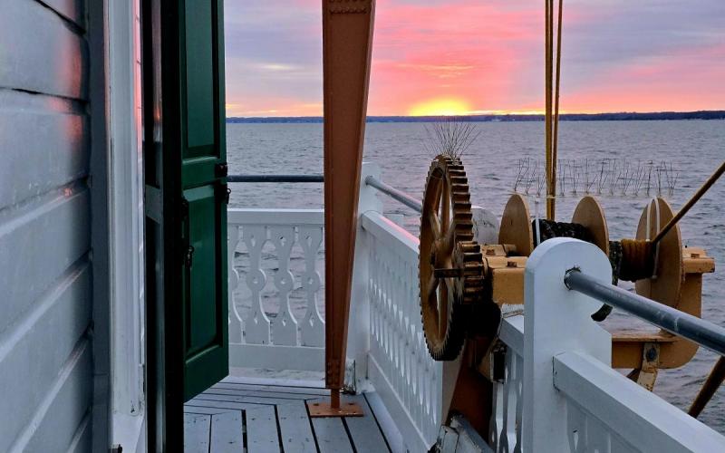 As you can only get to/on TPSL from the water, I think a few pics of the last sunset of 2025 from TPSL are fair game!