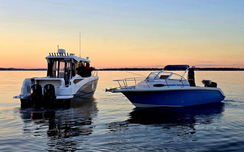 Men at work - LOL! David and James out at TPSL....