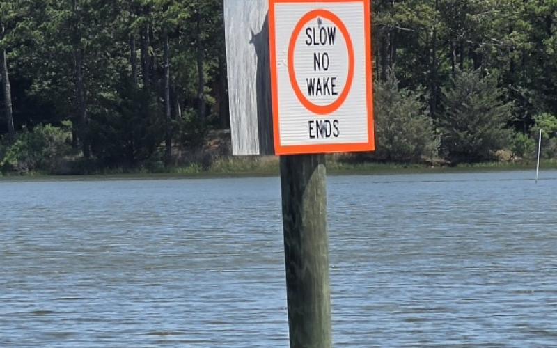 Slow speed possible to maintain steerage and headway