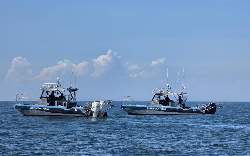 Headed to deep blue water
