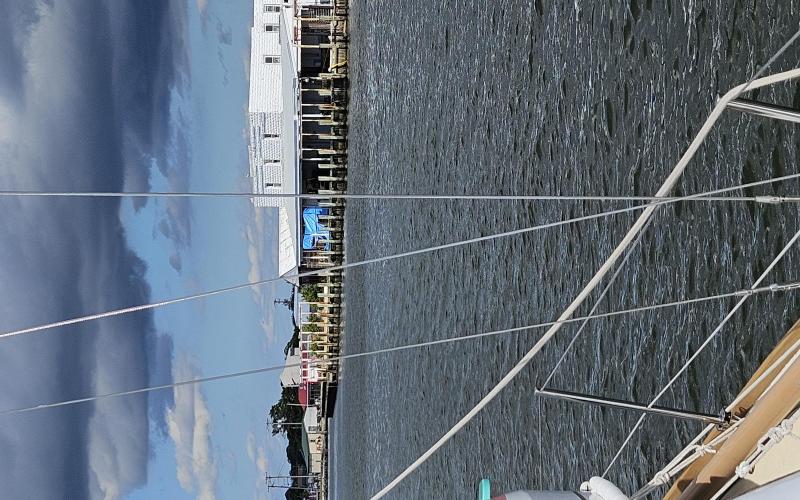 Arriving in Crisfield