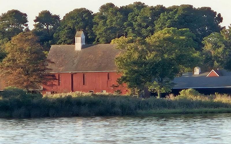 Red barn, Dunn Cove
