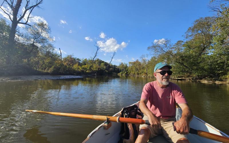 Poking into a fork off the North East Creek