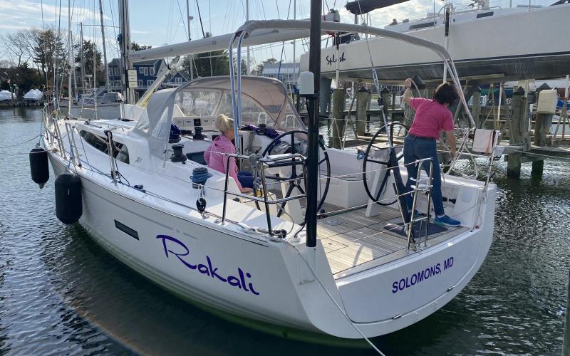 Rakali in her new home