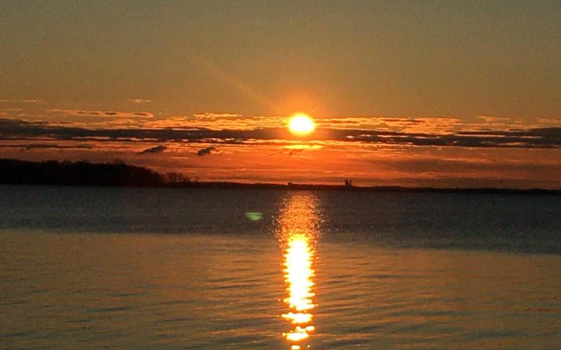 Sunset on the Magothy River