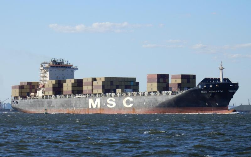 Container ship MSC Rosaria