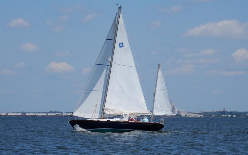 A beautiful yawl