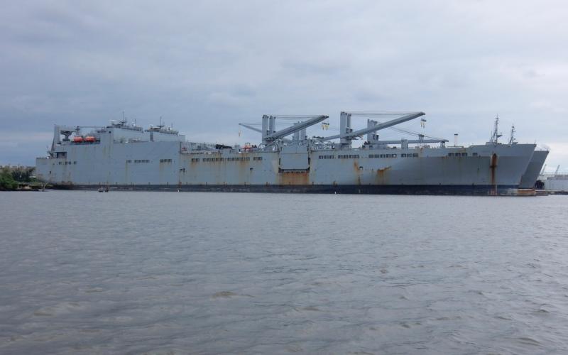 US Naval Ship Charlton