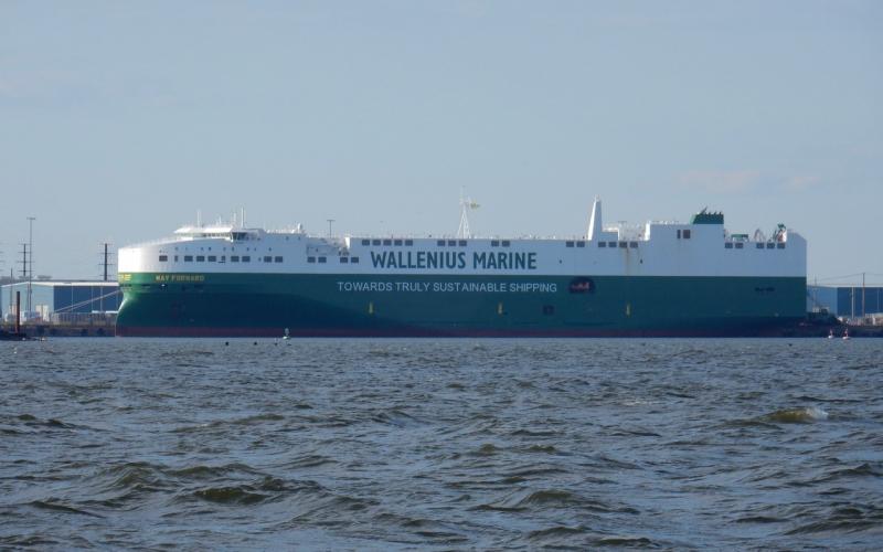 Vehicles carrier Way Forward at Sparrows Point